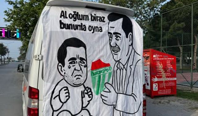 Karşıyaka taraftarından Bursaspor'a ağır hakaret!