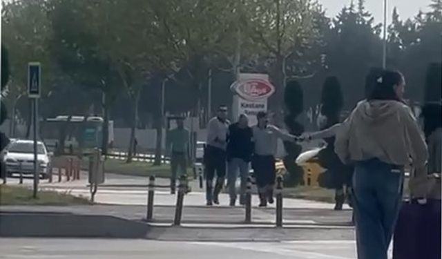 Bursa terminalinde silah paniği