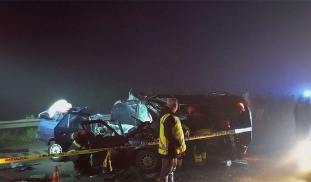 Samsun'da katliam gibi kaza!