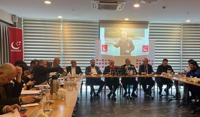 Saadet Partisi Bursa'dan kentsel dönüşüm açıklaması!