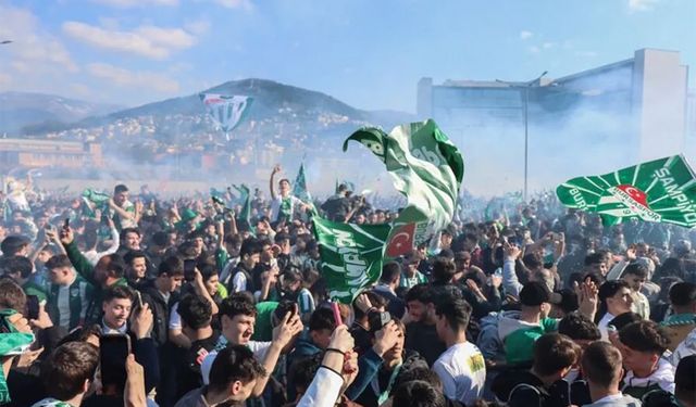 Bursa sokakları yeşil-beyaz!