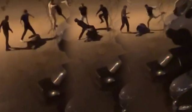 Bursa'da 4 kişi 1 kişiyi öldüresiye dövdü!