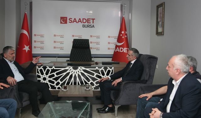 Saadet Partisi Bursa, işçilere tam destek verdi