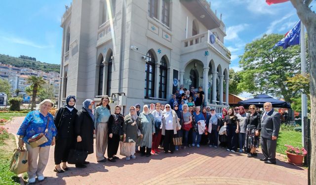 Gazi ve şehit aileleri Mudanya'yı gezdi