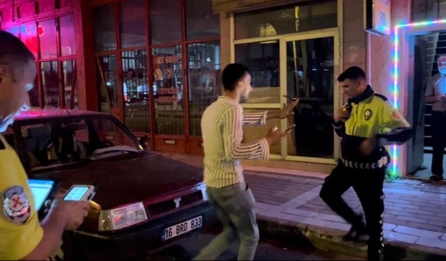 Alkollü sürücü pes dedirtti!