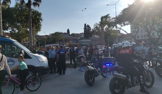 Mudanya'da seyyar satıcılara operasyon
