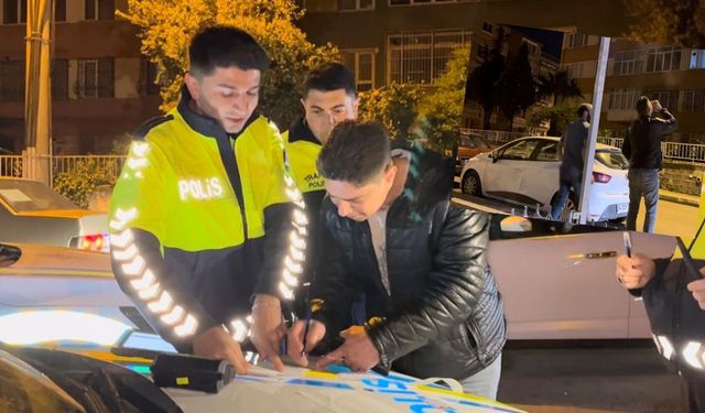 Suriye uyruklu alkollü yakalandı, içmeye devam etti!