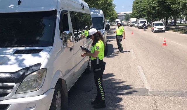 Bursa'da sürücülere ceza yağdı