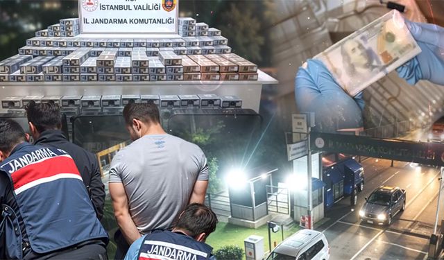 Bavullar dolusu sahte döviz
