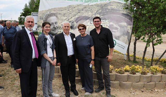 Nazım Hikmet’e Müşküle’de saygı
