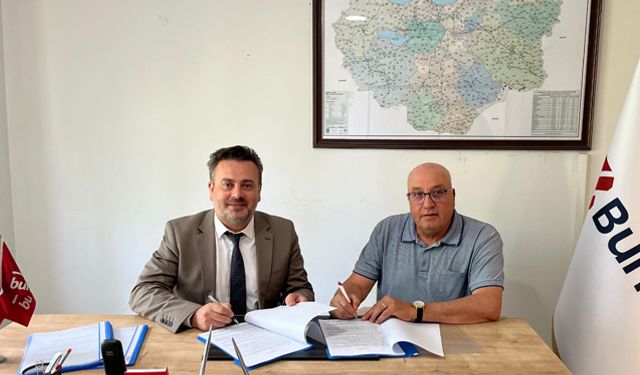 BURKENT'te toplu sözleşme sevinci