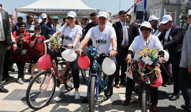 Başkan Bozbey pedal çevirdi
