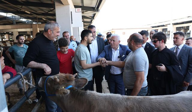 Bozbey, kurban pazarlığına aracılık yaptı
