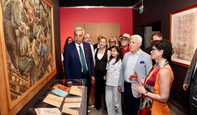 Balaban’ın eserleri Bursa'daki sanat severlerle buluştu