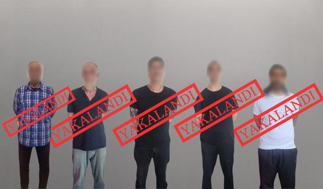 Ali Yerlikaya duyurdu, 5 kişi yakalandı