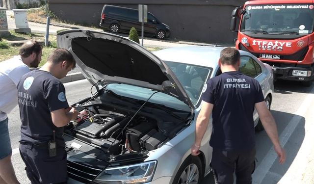 Trafiği alt üst etti, sonra kaçtı!