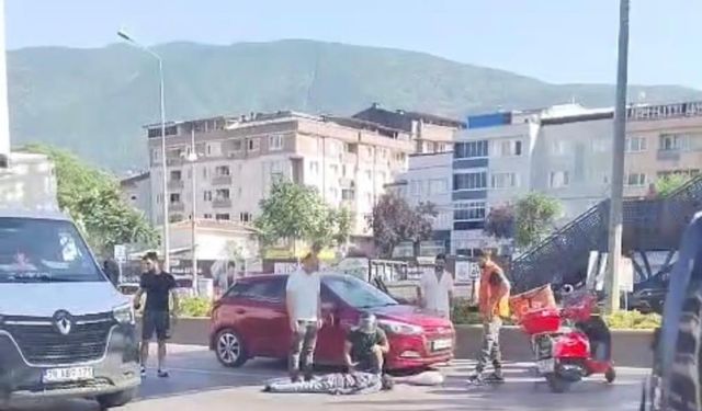 Bursa'da korkunç kaza, üst geçidi kullanmayınca...