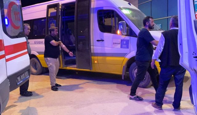 Yolcu kalp krizi geçirdi, şoför zamanla yarıştı