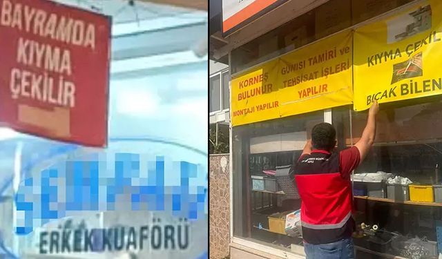 Kurban Bayramı'nda kıyma çekene 63 bin lira ceza