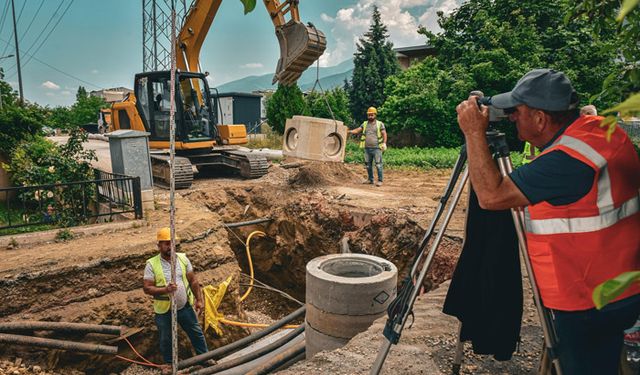 Ovaakça ve İsabey’in altyapısı Büyükşehir'le güçlendiriyor