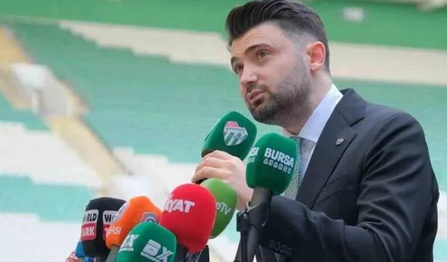Bursaspor Başkanı Çelik'ten İstanbul isyanı