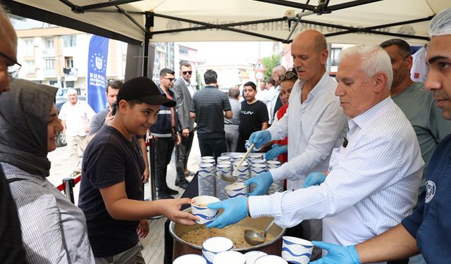 Bursa'da aşure coşkusu