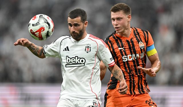 Beşiktaş'ı Shakhtar Donetsk rahat geçti:  2-4