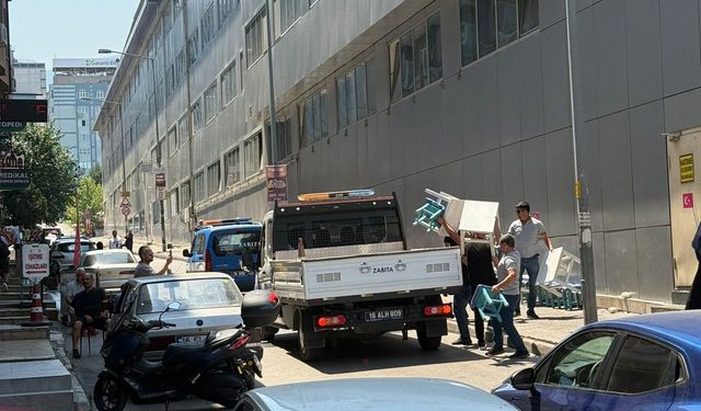 Osmangazi zabıtasından o hastanenin arkasına  operasyon