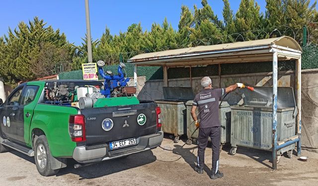 Bursa'da haşere ve sinekle mücadele sürüyor