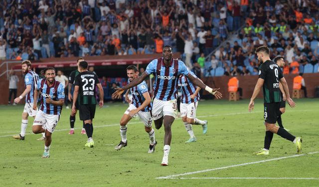Trabzonspor Kocaelispor'u zor geçti:1-0