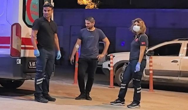 Bursa'da işçinin üzerine asit sıçradı