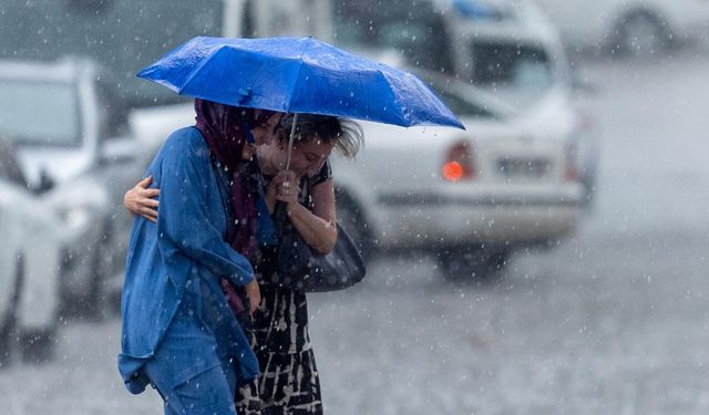 Fırtına, yağış ve sel uyarısı yapıldı