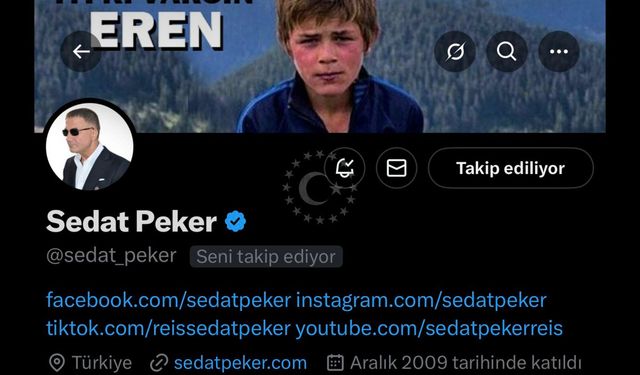 Sedat Peker, Eren Bülbül'ü unutamıyor