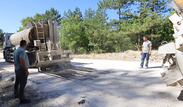 Bursa'daki o yol 25 yıl sonra yenilendi