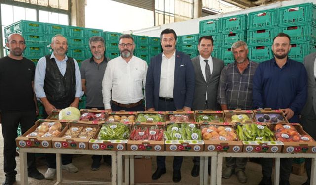 Bursa'da yetişen sebze ve meyveler Libya'ya ihracat edildi