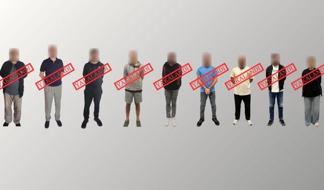 Kırmızı bültenle arananlara yurt dışında operasyon