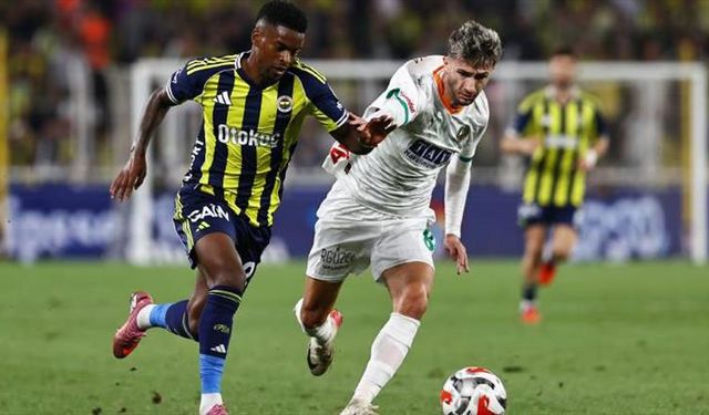 Alanyaspor Fenerbahçe'den 1 puanı söktü aldı