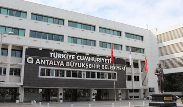 Antalya Büyükşehir'e bir operasyon daha