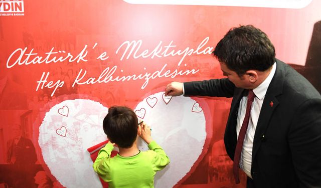 Çocuklar Atatürk'e mektup yazdı