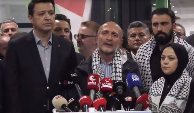 İsrail'in gözaltına aldığı vekiller İstanbul'a geldi