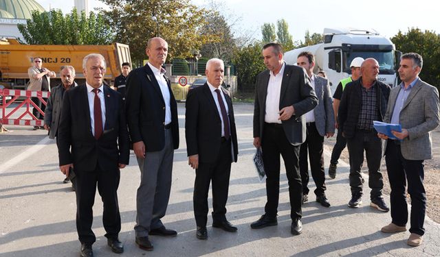 Bursa'da konforlu ulaşım çalışmaları sürüyor