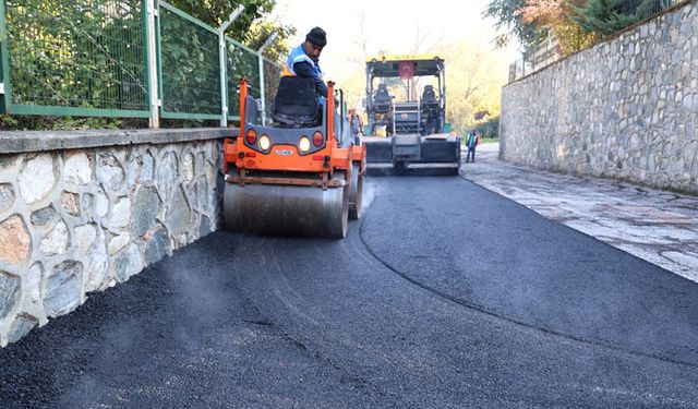 Osmangazi'nin yolları yenileniyor