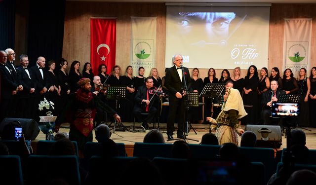 Atatürk'ün sevdiği şarklılar Osmangazi'de yankılandı