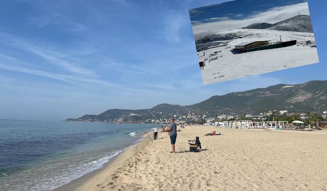 Alanya'da yaz, Rize'de kar