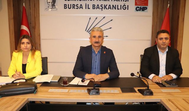 Bursa'nın sorunlarına duyarsız dernekleri CHP gördü!