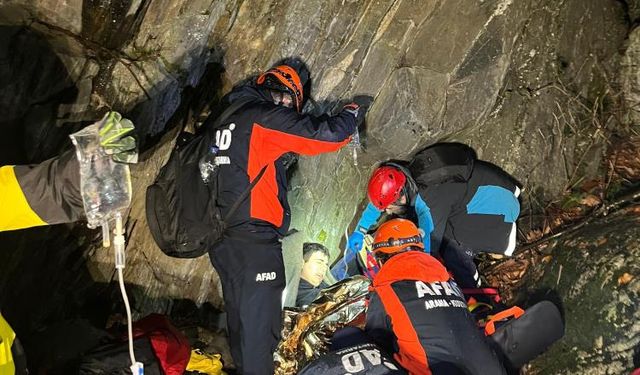 Uludağ'da kayalıklardan düşerek can verdi