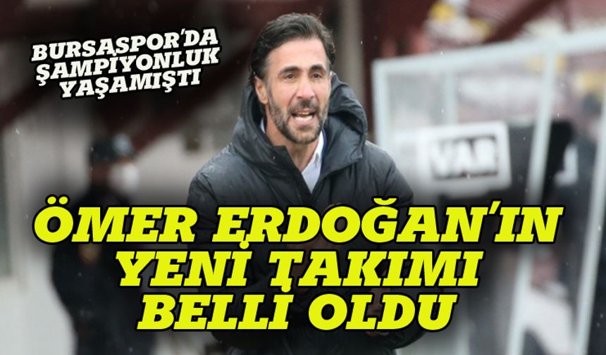 Alanyaspor'un yeni patronu Ömer Erdoğan olacak