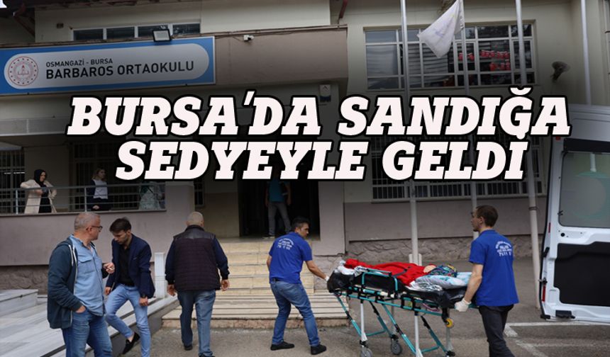 Bursa'da engeller aşıldı, vatandaşlar sandığa ulaştırıldı