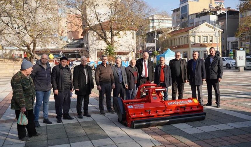 Bursa Büyükşehir'den çiftçiye destek devam ediyor