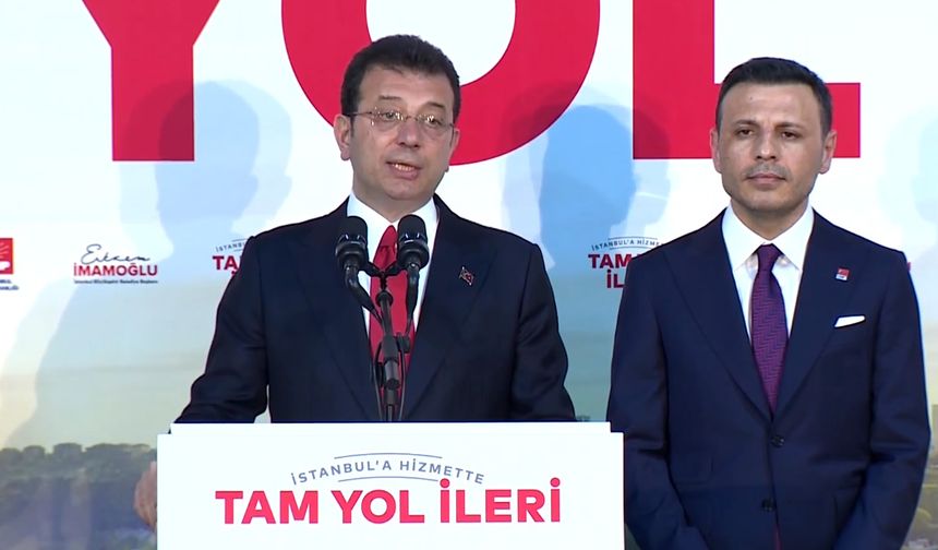 Ekrem İmamoğlu'nda AK Parti'ye tarihi gönderme